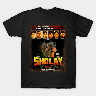 Sholay-Train-Thakur Baldev Singh T-Shirt